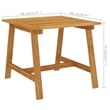 vidaXL Dining Set in Light Gray/Black