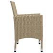 vidaXL Dining Set in Beige/Cream White