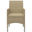 vidaXL Dining Set in Beige/Cream White