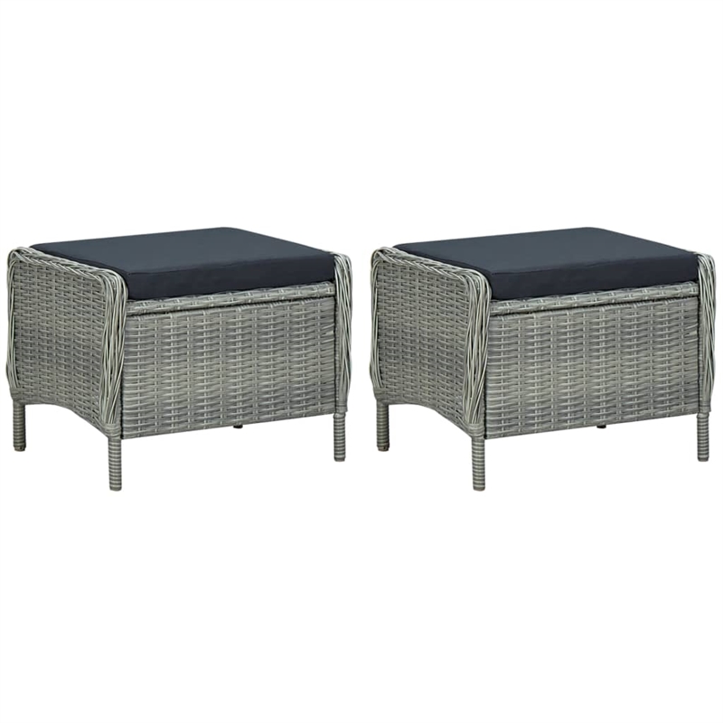 vidaXL Solid Acacia Wood Standard Dining Set in Light Gray