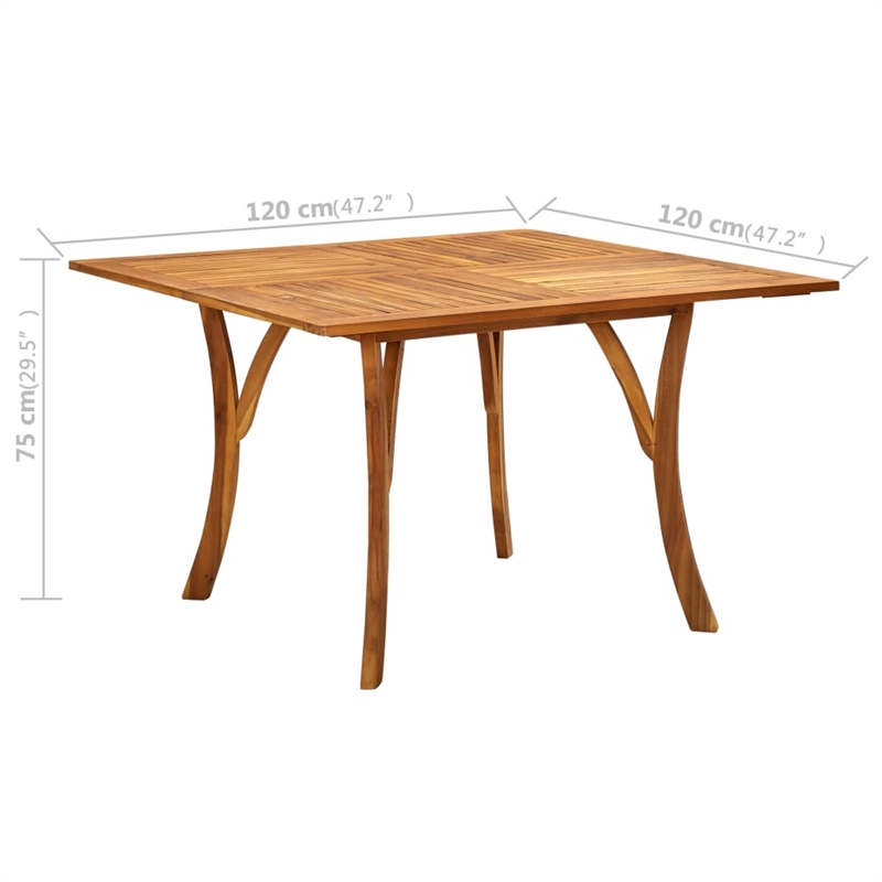 vidaXL Dining Set in Black/Cream White