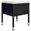 vidaXL Dining Set in Black/Cream White