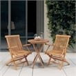 vidaXL Garden Dining Set Natural Teak