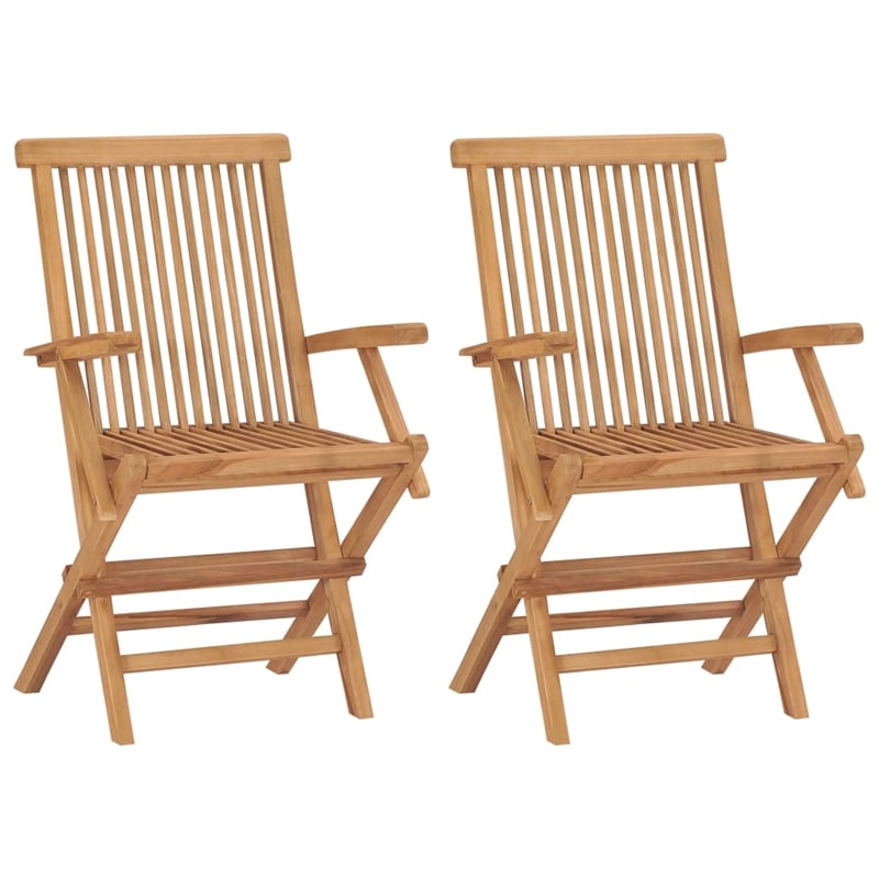 vidaXL Garden Dining Set Natural Teak