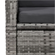 vidaXL 7-piece Dining Set in Gray