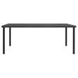 vidaXL Outdoor Dining Set in Anthracite/Gray