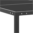 vidaXL Outdoor Dining Set in Anthracite/Black/Gray