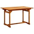vidaXL Solid Acacia Wood Medium Garden Dining Set Natural/Brown