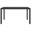 vidaXL Dining Set in Gray/Black/Dark Gray
