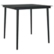 vidaXL Garden Dining Set in Brown and Black