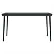 vidaXL Garden Dining Set in Black