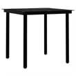 vidaXL Garden Dining Set in Brown and Black