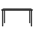 vidaXL Garden Dining Set in Brown and Black