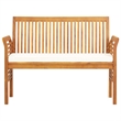 vidaXL Outdoor Dining Set Cream/Brown