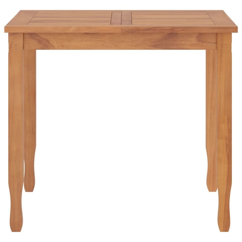 vidaXL Patio Dining Set Teak - Set of 4