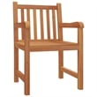 vidaXL Smooth Sanded Teak Hardwood Large Garden Dining Set Natural/Brown