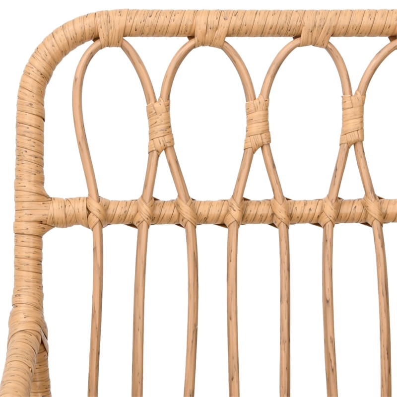 vidaXL 5 Piece Garden Dining Set in Black