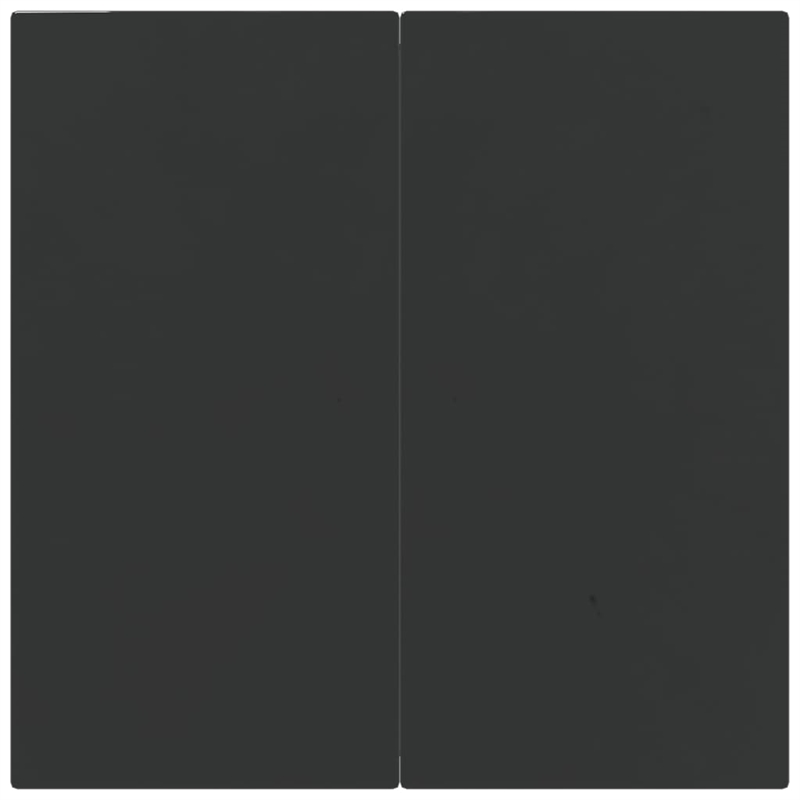 vidaXL 5 Piece Garden Dining Set in Black