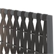 vidaXL Garden Dining Set in Brown/Black/Cream White
