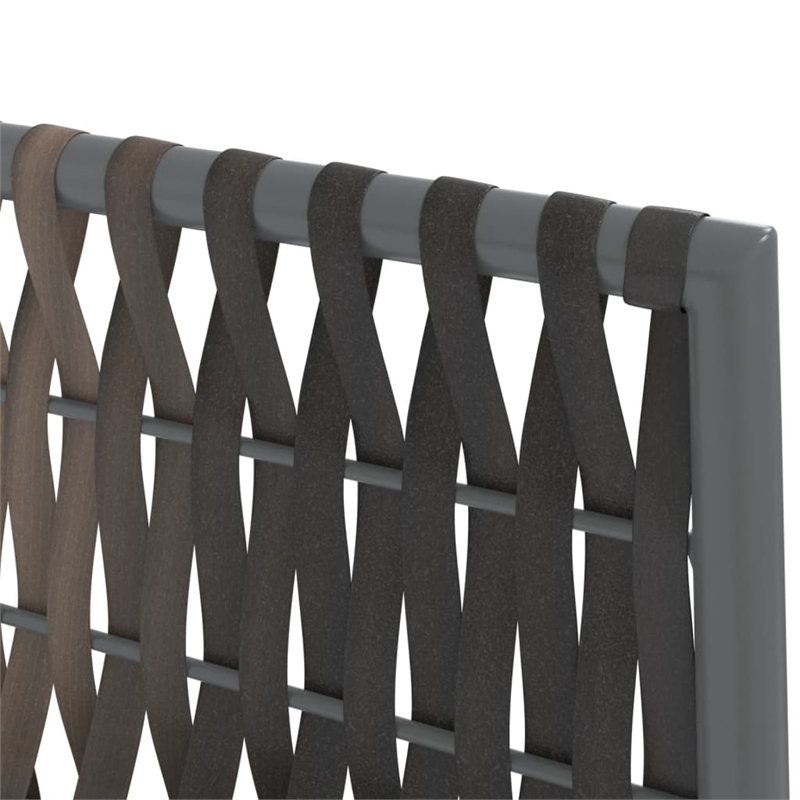 vidaXL Garden Dining Set in Brown