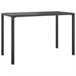 vidaXL Steel/Textilene/Fabric Medium Garden Dining Set in Anthracite/Gray