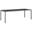 vidaXL 9 Piece Patio Dining Set in Gray