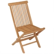 vidaXL Fine Sanded Teak Hardwood Garden Dining Set in Warm Brown