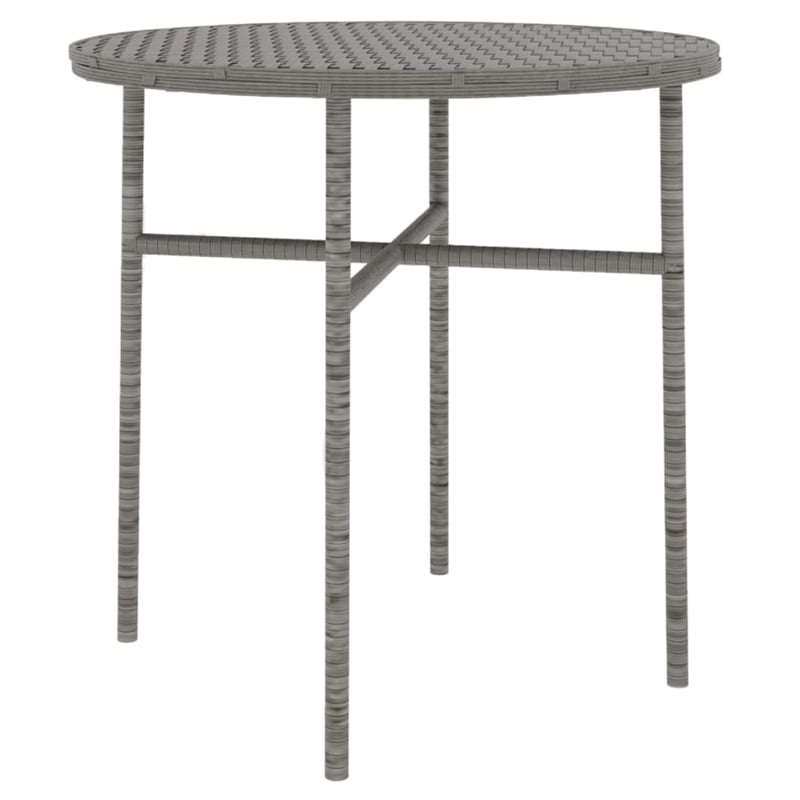 vidaXL 3 Piece Garden Dining Set in Grey/Brown