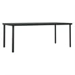 vidaXL Garden Dining Set in Grey and in Black