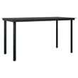 vidaXL Garden Dining Set in Grey and in Black