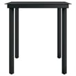 vidaXL Garden Dining Set in Grey and in Black