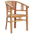 vidaXL Garden Dining Set Wooden in Brown Solid Teak Wood