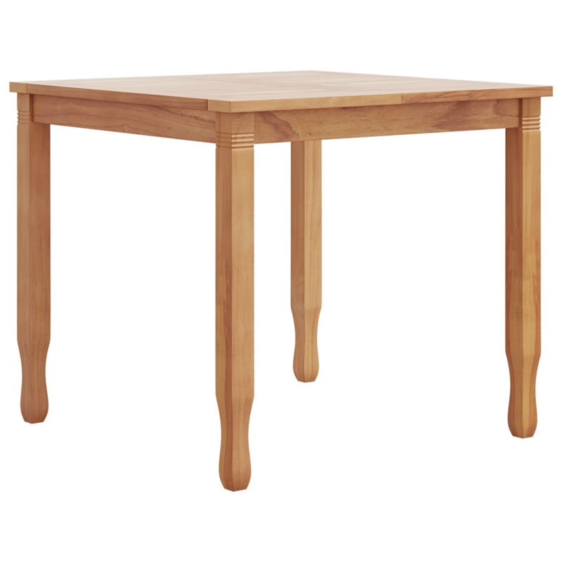 vidaXL Garden Dining Set Wooden in Brown Solid Teak Wood