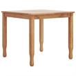 vidaXL Garden Dining Set Wooden in Brown Solid Teak Wood