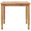 vidaXL Garden Dining Set Wooden in Brown Solid Teak Wood