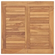 vidaXL Garden Dining Set Wooden in Brown Solid Teak Wood