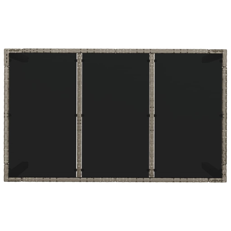 vidaXL 5 Piece Garden Dining Set in Grey