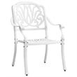 vidaXL 7 Piece Garden Dining Set in White