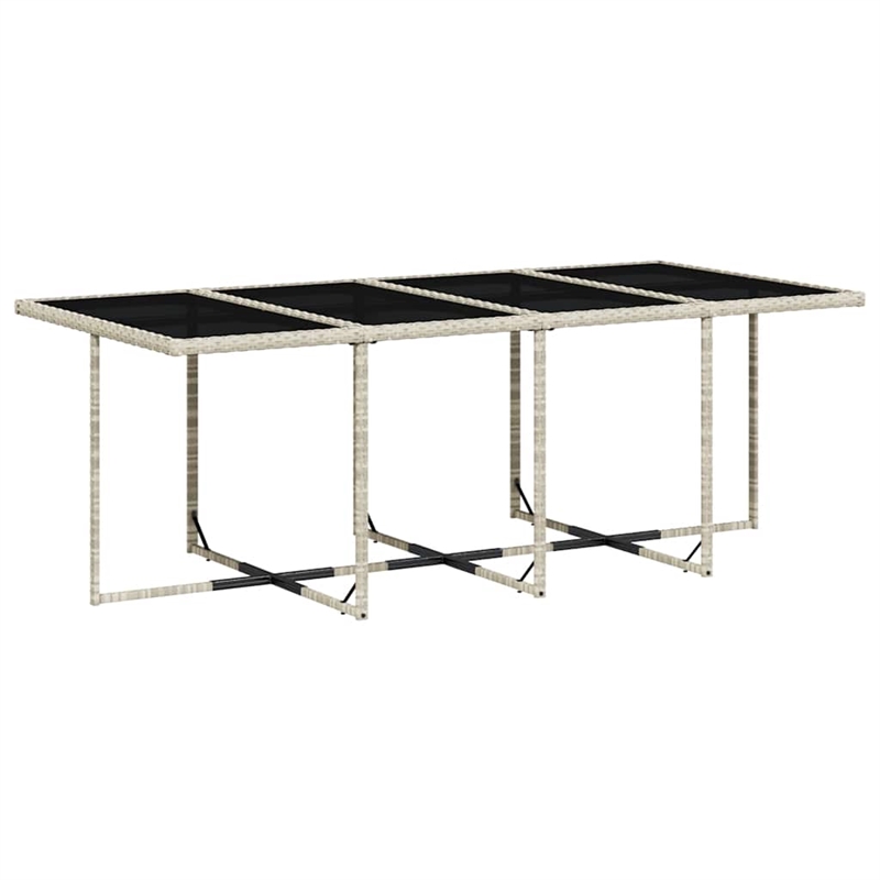 vidaXL 12 Seater Garden Dining Set in Black/Anthracite