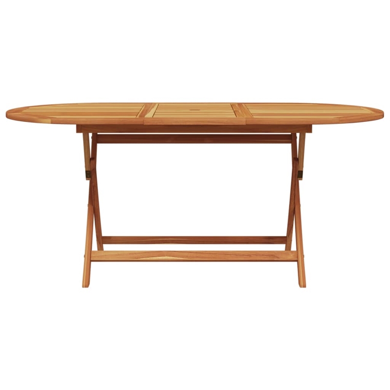 vidaXL 7 Piece Poly Rattan Garden Dining Set in Beige