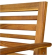 vidaXL 4 Piece Solid Acacia Wood Medium Furniture Set in Brown