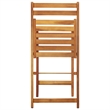 vidaXL Solid Acacia Wood Medium Furniture Set in Brown