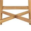 vidaXL 3 Piece Solid Acacia Wood Small Bar Set in Gray/Brown