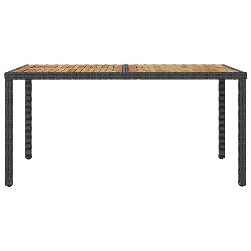 vidaXL Steel Furniture Set in Black