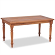 vidaXL 4 Piece Wood Small Patio Furniture in Brown