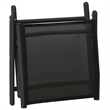 vidaXL 3 Piece Aluminum Standard Garden Lounge Set in Black