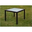 vidaXL 5 Piece Steel Garden Furniture Set in Black