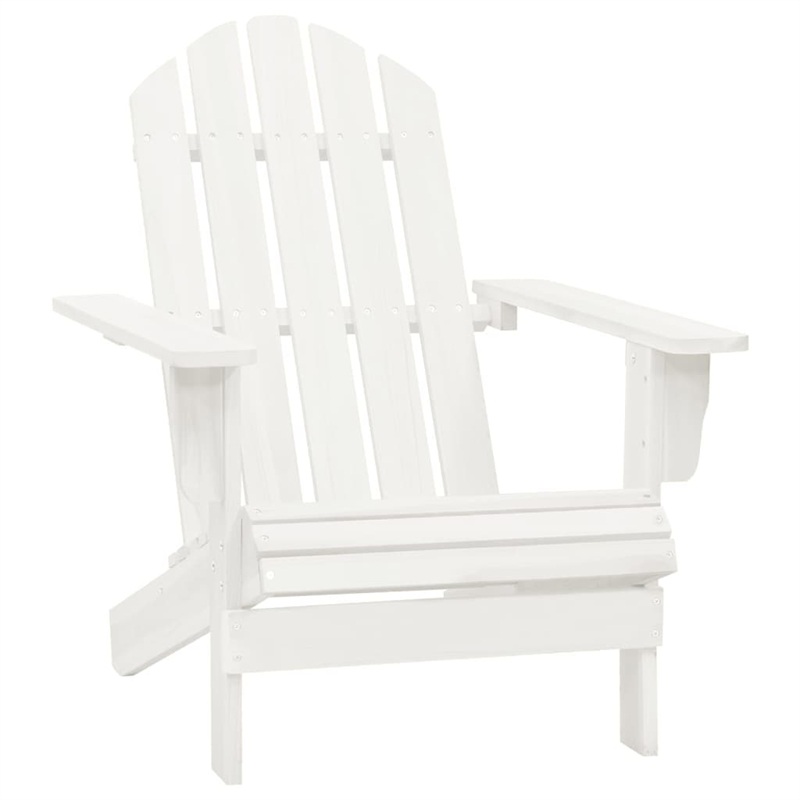 vidaXL Wood Large Furniture Set in White
