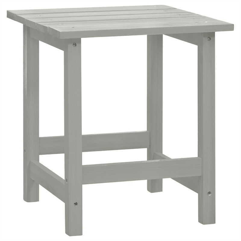 vidaXL Wood Large Furniture Set in Gray