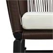 vidaXL Steel Small Bistro Set in Brown